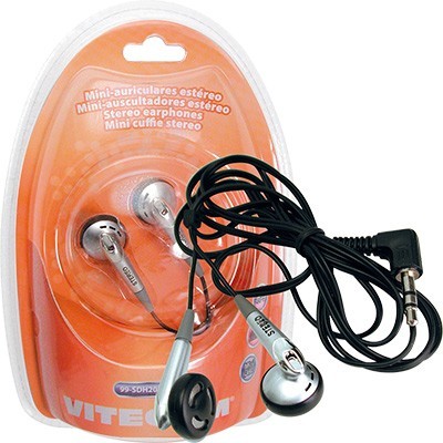 Auriculares estéreo con jack macho de 3.5mm SDH205A
