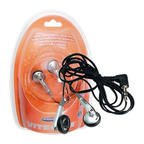 Auriculares estéreo con jack macho de 3.5mm SDH205A