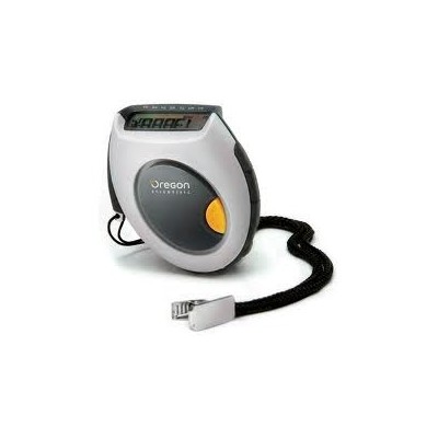 Oregon Scientific PE828 podómetro Digital con alarma de seguridad Personal y linterna LED