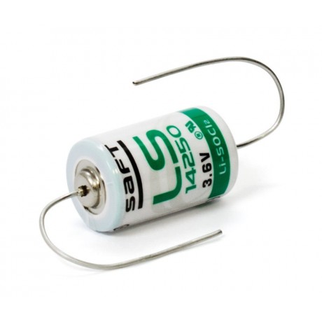 LS14250CNA Pila Litio 3.6V/1200mAh, con Terminales axiales de Saft