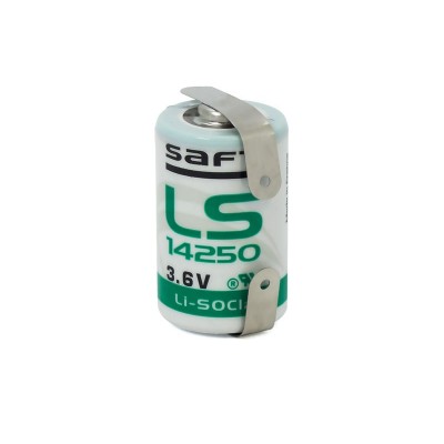 LS14250C Pila de Litio 3.6V1.200mAh, con terminales de Saft