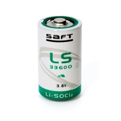 LS33600 Pila Litio 3.6V/17000mAh de Saft