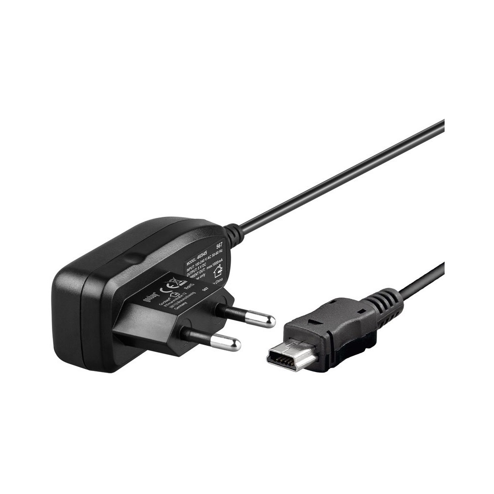 Cargador para dispositivos móviles mini USB 5V/1A - CAR223