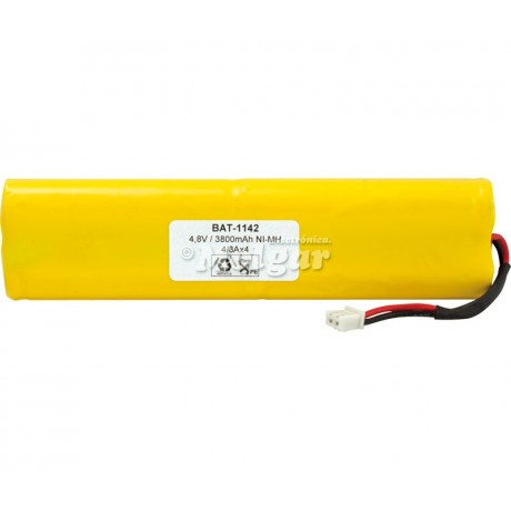 Pack de baterías 4,8V/3800mAh NI-MH - 4/3A X 4