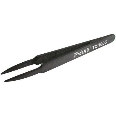 Pinzas de pala conductivas de puntas alargadas de Proskit - TZ-100C