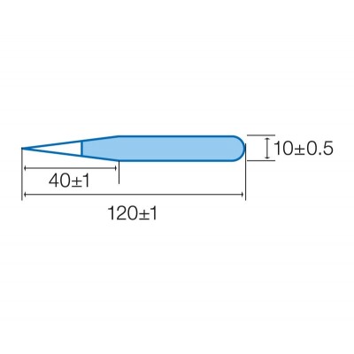 Pinzas de precisión aisladas de Proskit - 1PK-101T