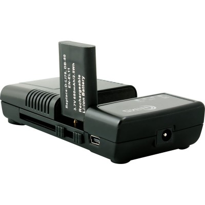 Cargador Universal para baterías de foto y video de Ion-Litio de Nimo - CAR258