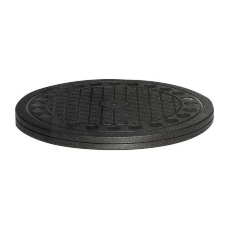 Soporte de mesa giratorio para televisión, pantallas planas y monitores Ø:255MM|22MM|50KG|110LBS|360º de Vitecom - 80-0060.10