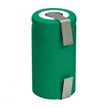 SCMH4000 Batería recargable industrial SC Ni-Mh 4000mAh con terminales - 2 unidades