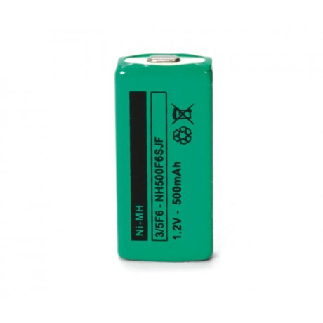 HFC1U, 3/5F6-500 Batería recargable HFC1U, 3/5F6 500mAh NI-MH Tipo Prisma - 4 unidades