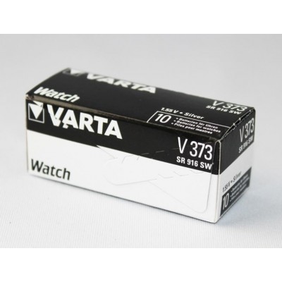 Pila Oxido Plata para relojeria 373 de Varta -  373-SR916SW