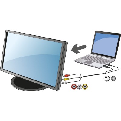Conexión de ordenador portátil a TV de Nimo -  WIR1031