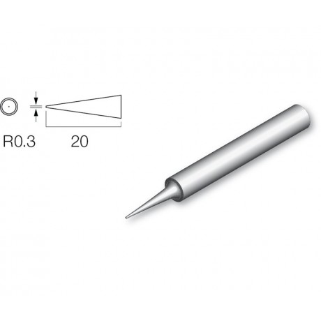 Punta de larga duración de 0,3mm para soldador 8PK-SC107B - 5PK-SC107T4