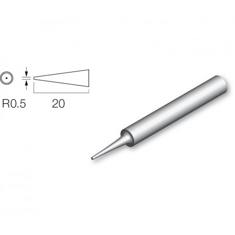 Punta de larga duración de 0,5mm para soldador 8PK-SC107B - 5PK-SC107T5