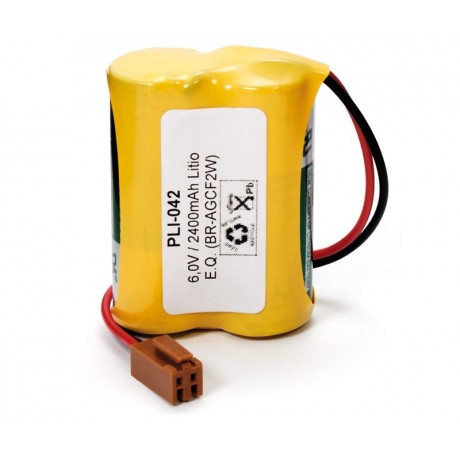 Pack de pilas de Litio 6,0V/2400mAh - BR-AGCF2W