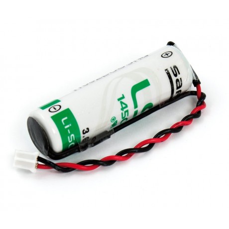 Pack de pilas de Litio 3,6V/2600mAh de saft - LS14500 Conector