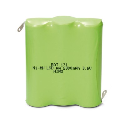 Pack de baterías de 3.6V/2300mAh NI-MH - AA/RC06 X 3
