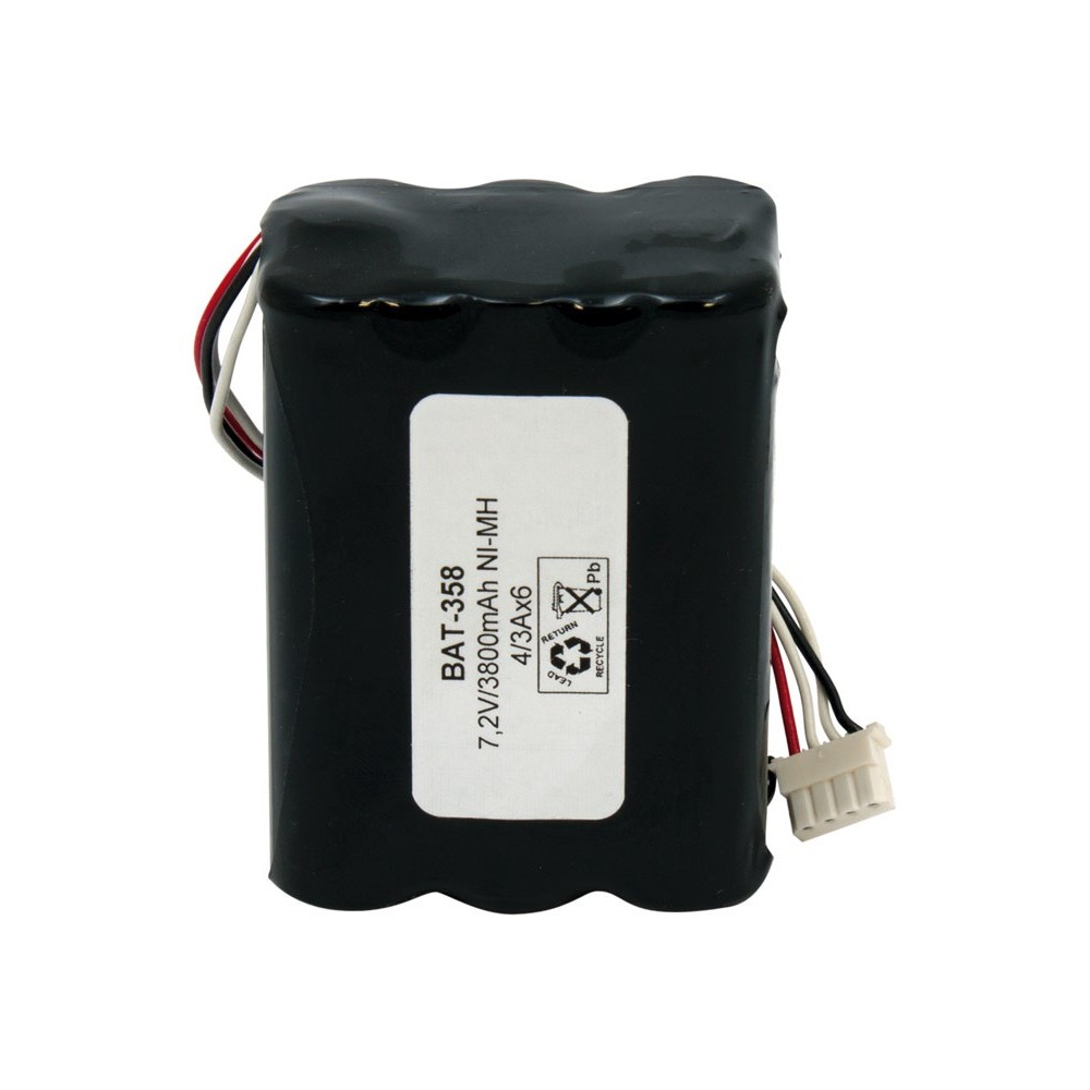 Pack de baterías 7.2V/3800mAh NI-MH - 4/3A X 6 Pack de baterías 7.2V/3800mAh NI-MH - 4/3A X 6