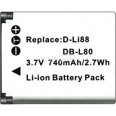 Batería de Ion-Litio para camara SANYO DBL80 de Nimo