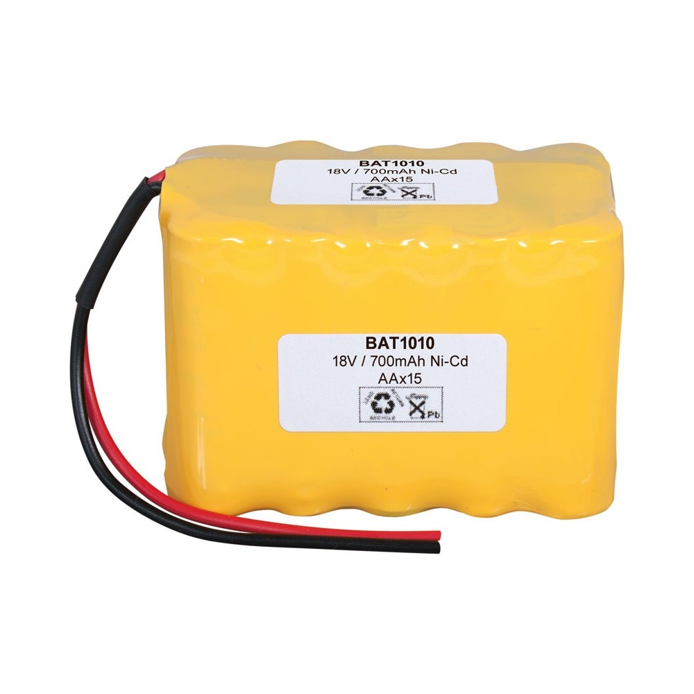 Pack de Batería de reemplazo 18V/1000mAh Ni-CD - AA X 15 Flasco Pack de Batería de reemplazo 18V/1000mAh Ni-CD - AA X 15 Flasco