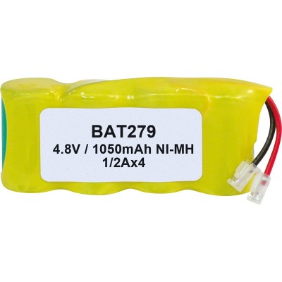 Pack de Baterías de 4.8V/1050mAh NI-MH - 1/2A X 4 Conector universal