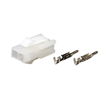 Conector aéreo y panel mini Tamiya macho 2 pines - CON1003