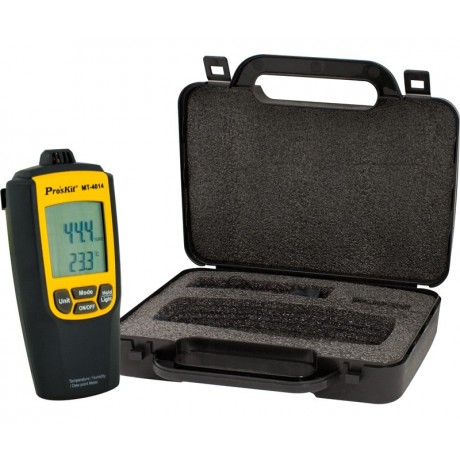 Medidor de temperatura, humedad relativa y Punto de rocío digital- MT-4014