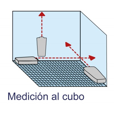 Medidor de distancia por ultrasonidos con puntero láser - TESNT6556