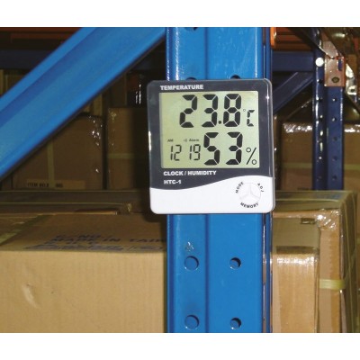 Medidor de temperatura y humedad ambiental para interior - NT311