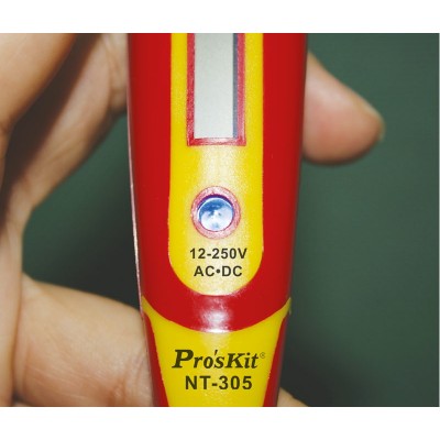 Detector de tensión y medida sin contacto e indicador LED/LCD de Proskit -  NT305