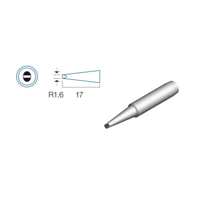 Punta plana de 1,6mm para soldador 9SS-227-IRON - 5SI-216N-1.6D