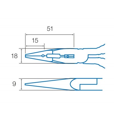 Alicate especialmente diseñado para telecomunicaciones de Proskit. - CP-148