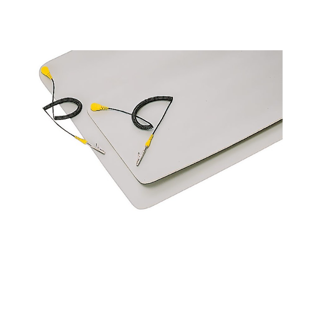 Tapete disipación de estática 600x600mm fabricado en tres capas en PVC de Proskit. - 8BM-405A Tapete disipación de estática 600x600mm fabricado en tres capas en PVC de Proskit. - 8BM-405A