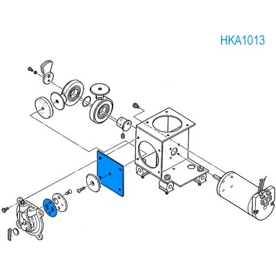 Set membrana bomba para HK701/474 de Hakko - HAKKO A1013