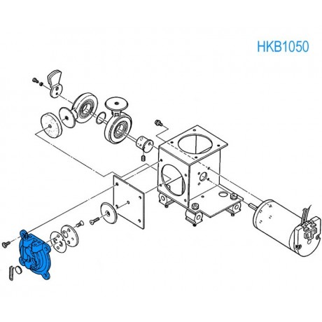 Frontal de bomba para HK701/474 de Hakko - HAKKO B1050 Frontal de bomba para HK701/474 de Hakko - HAKKO B1050