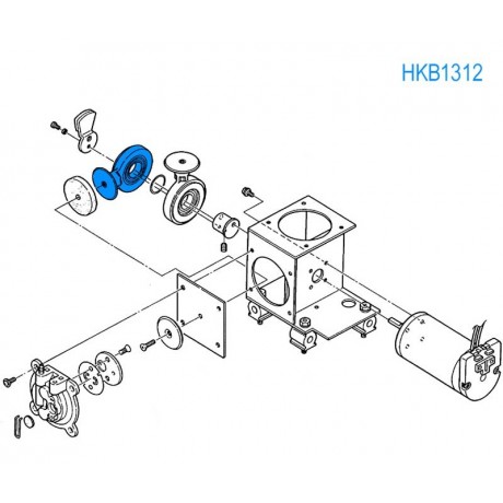 Brazo-leva de bomba para HK701/474 de Hakko - HAKKO B1312