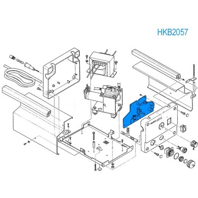 Placa base para estaciónes HK474 de Hakko - HAKKO B2057