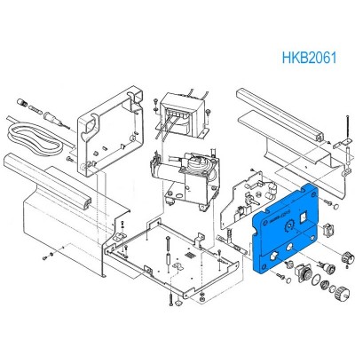 Panel frontal para estaciónes HK474 de Hakko - HAKKO B2061