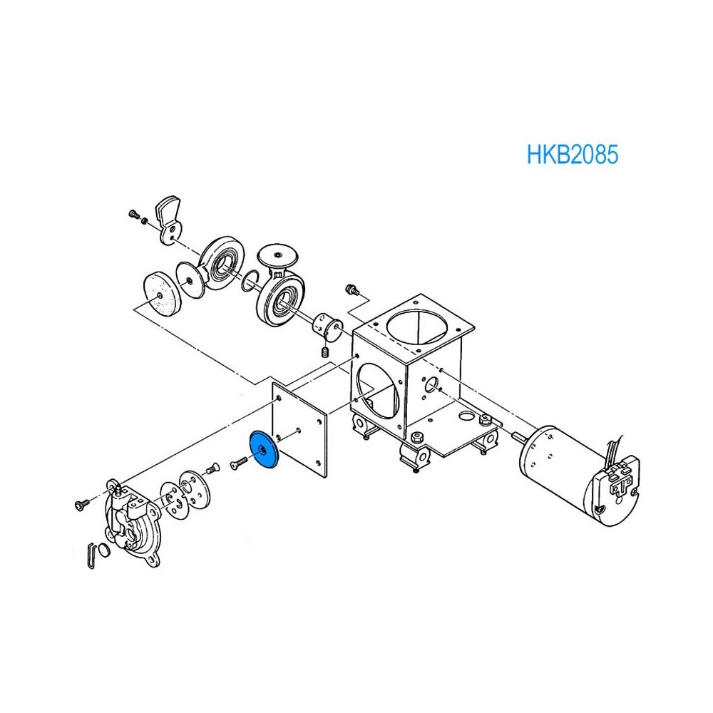 Soporte de membrana para bomba de desoldadoras HK474 y HK701 de Hakko - HAKKO B2085 Soporte de membrana para bomba de desoldadoras HK474 y HK701 de Hakko - HAKKO B2085