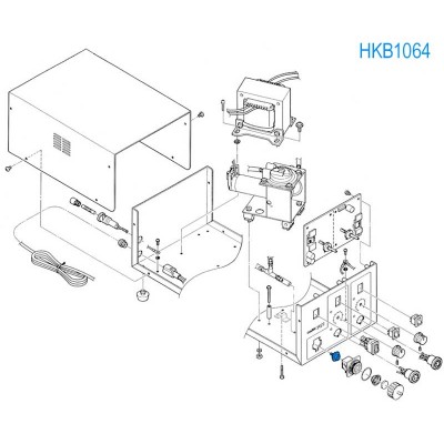 Junta de filtro para desoldadoras HK474 y HK701 de Hakko - HAKKO B1064