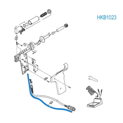 Tubo de aspersión para estaciónes HK474/701/809 de Hakko - HAKKO B1023