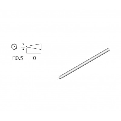 Punta de Repuesto para soldador 8PK-S120NBD-30 y 8PK-S120NBD-40 de Proskit - SI-S120T4B