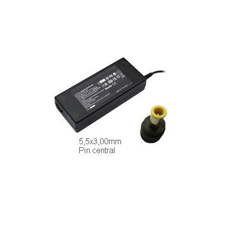 Alimentador para portátil SAMSUNG 19V/4,7A/90W con Conector 5,5x3,5mm  - 199.1311.10 