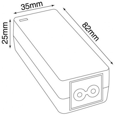 Alimentador para portátil ASUS NOTE BOOK PC 1005/1008/1101/1201 19V/2,1A/40W con Conector 2,35X0,7mm  - 199.1305.01