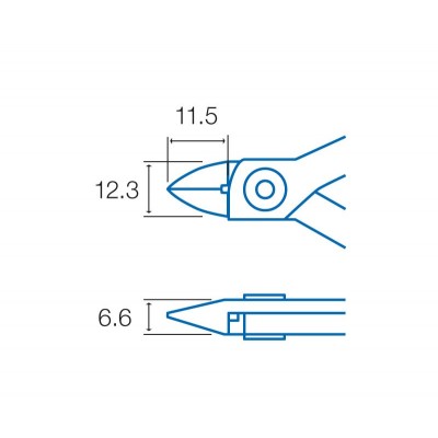 Alicate de corte diagonal de Proskit - PM-771