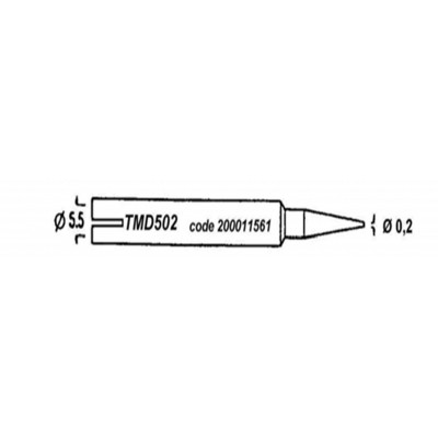 TMD502-EW502 (200011561) PUNTA(0,2MM) BLACK25 RAPID20/40 POWER50 de Ewig - 200011561