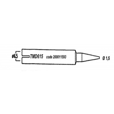 TMD615-EW615 (200011593) Ø:1.5MM BLACK50/60 RAPID30/60 POWER60 de Ewig - 200011593