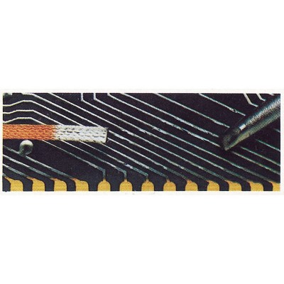 Malla de cobre de 0,9mm x 1,5m con Flux y sin residuo de Hakko - FR120-01