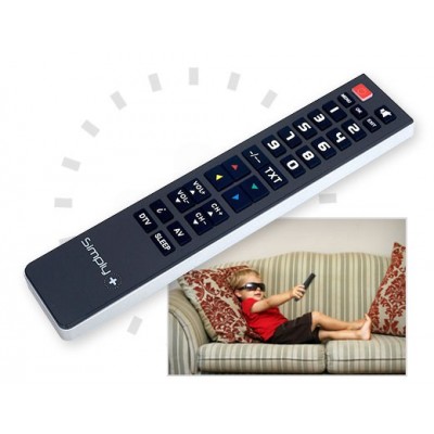 Mando a distancia Superior universal SIMPLIFICADO + para televisión programable por PC  - MDSUPS+