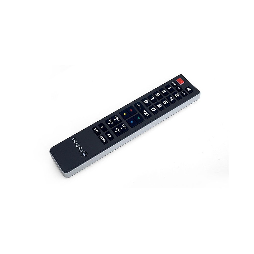 Mando Superior universal SIMPLIFICADO + para televisión programable por PC  - SIMPLY+